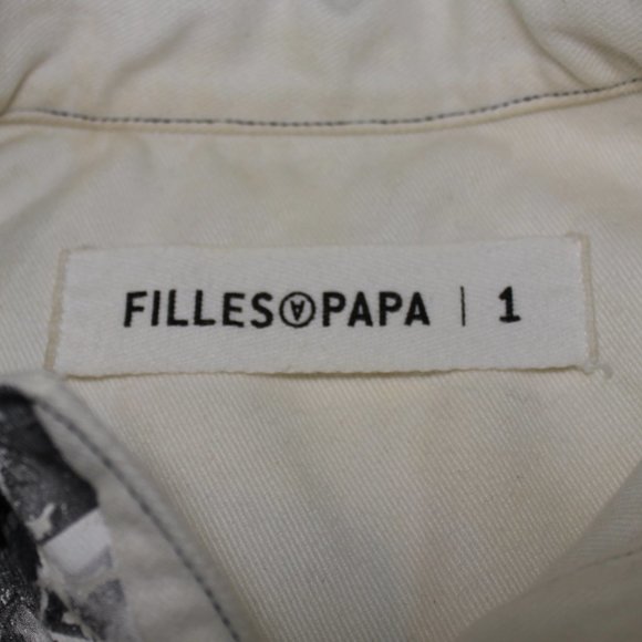 Filles A Papa Denim 2000's Tabloid Jacket - Picture 8 of 13